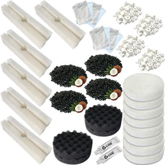 Beaufan bio-foam-block supports biological filtration and debris removal.