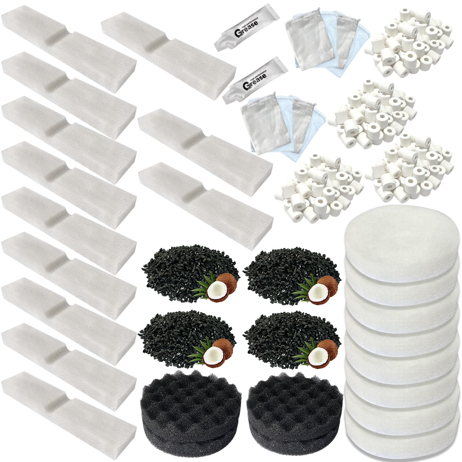 Beaufan filter-pad traps particles for cleaner, healthier tank water.