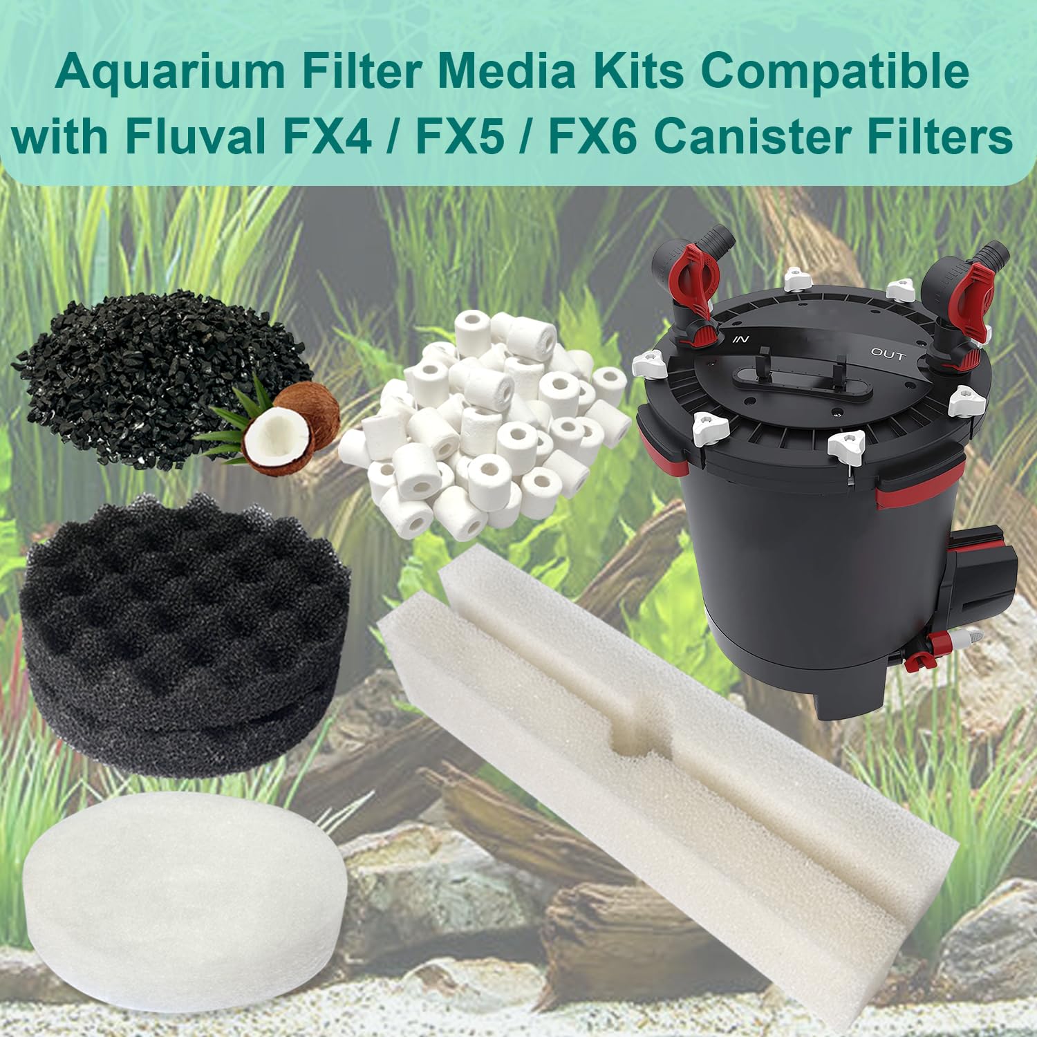 Beaufan foam-pads improve surface area for efficient filtration and airflow.
