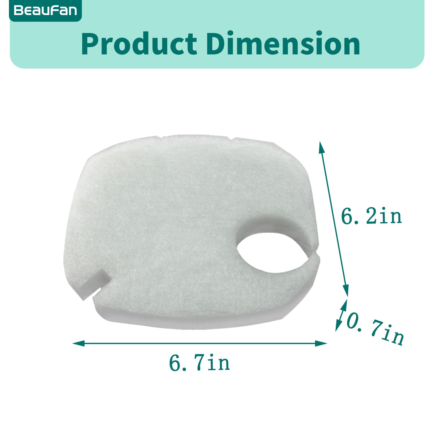Beaufan mesh bags organize media for easy maintenance.
