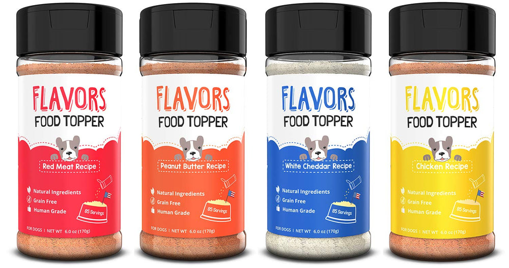Be Beaumont Basics Flavors pack bottles front view highlights four-jar gift set for picky eaters.