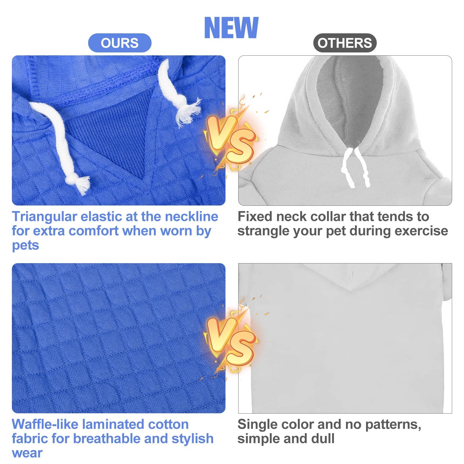 BEAUTYZOO all-weather dog coat suitable for daily wear indoors and outdoors.