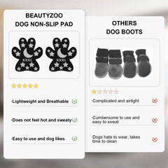 BeautyZoo breathable paw pad highlighting lightweight comfort for all-day wear