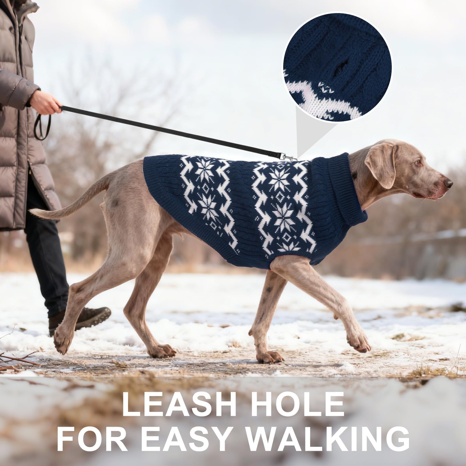 BEAUTYZOO cable knit texture detail highlights stylish seasonal outfit possibilities.