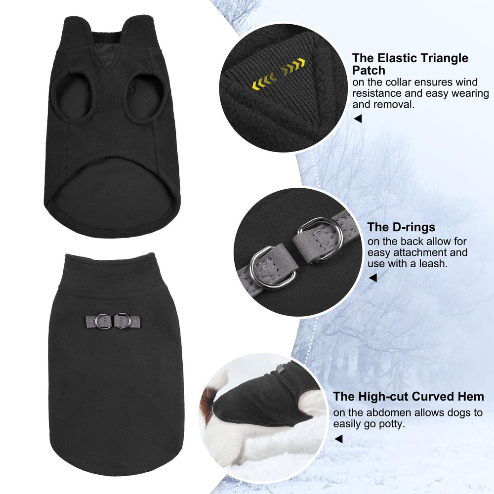 BEAUTYZOO fleece vest pullover style for easy on/off