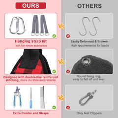 BEAUTYZOO dog-grooming-hammock-strap-adjustable provides a snug, versatile fit for many pets