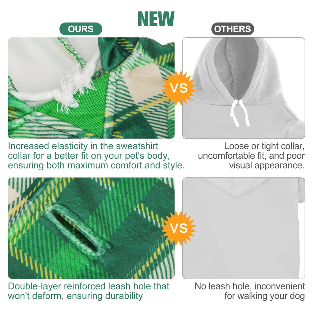 BEAUTYZOO plaid pattern adds vintage charm to outfits.