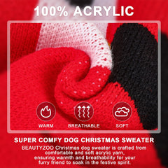 BEAUTYZOO knitted pullover delivers snug warmth without restricting movement