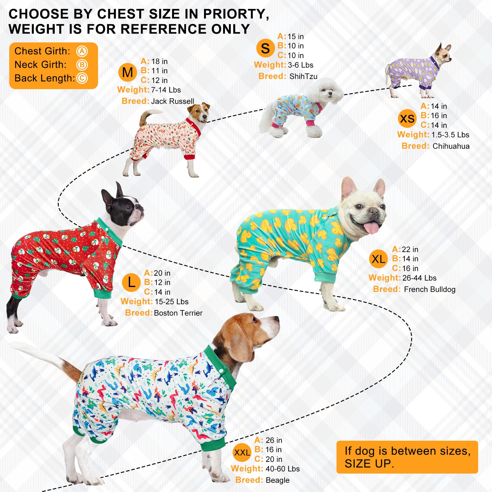 BEAUTYZOO dog pajamas medium all-seasons use supports year-round comfort.