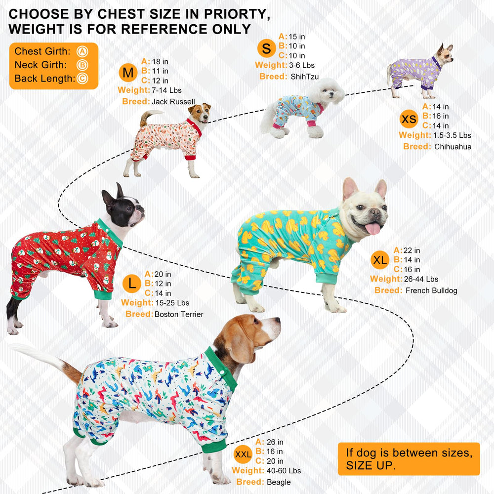 BEAUTYZOO dog pajamas medium all-seasons use supports year-round comfort.