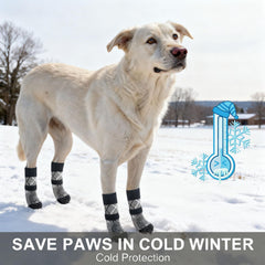 BEAUTYZOO dog socks adjustable ankle band closeup for secure fit