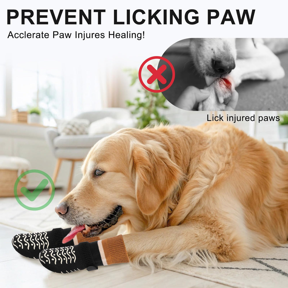 BEAUTYZOO paw socks measuring guide to ensure a comfortable fit
