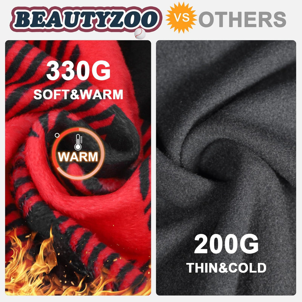 BEAUTYZOO dog sweater with V-neck leash-through feature for easy harnessing.