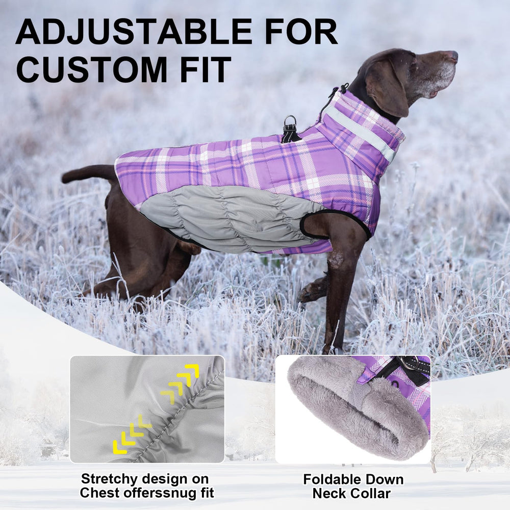BEAUTYZOO coat with reflective strips in low light for night safety
