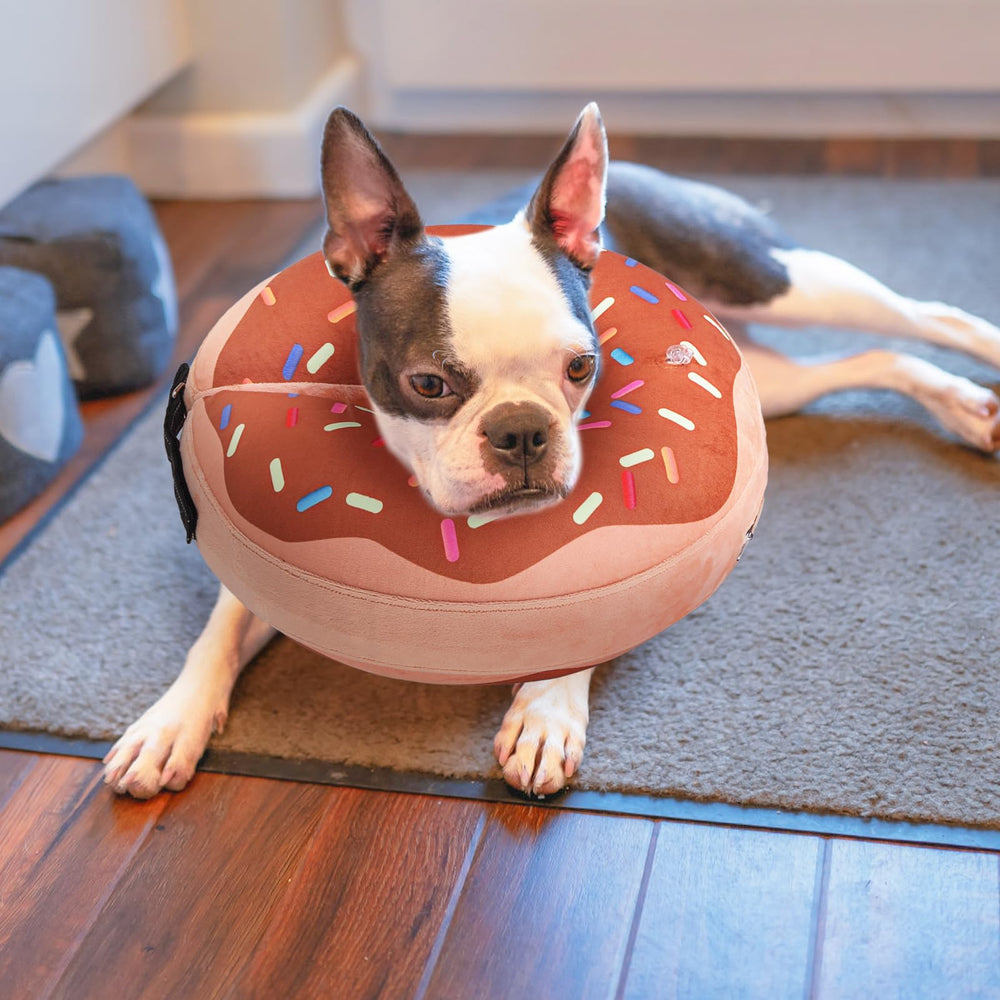 Easy cleaning and deflation of BEAUTYZOO donut collar for storage.