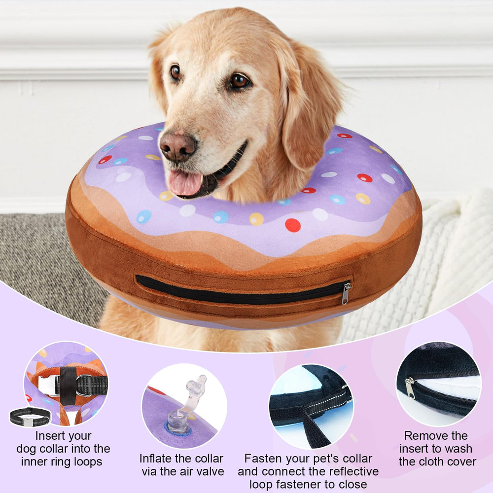 BeautyZOO donut cone reflective strip enhances safety at night.