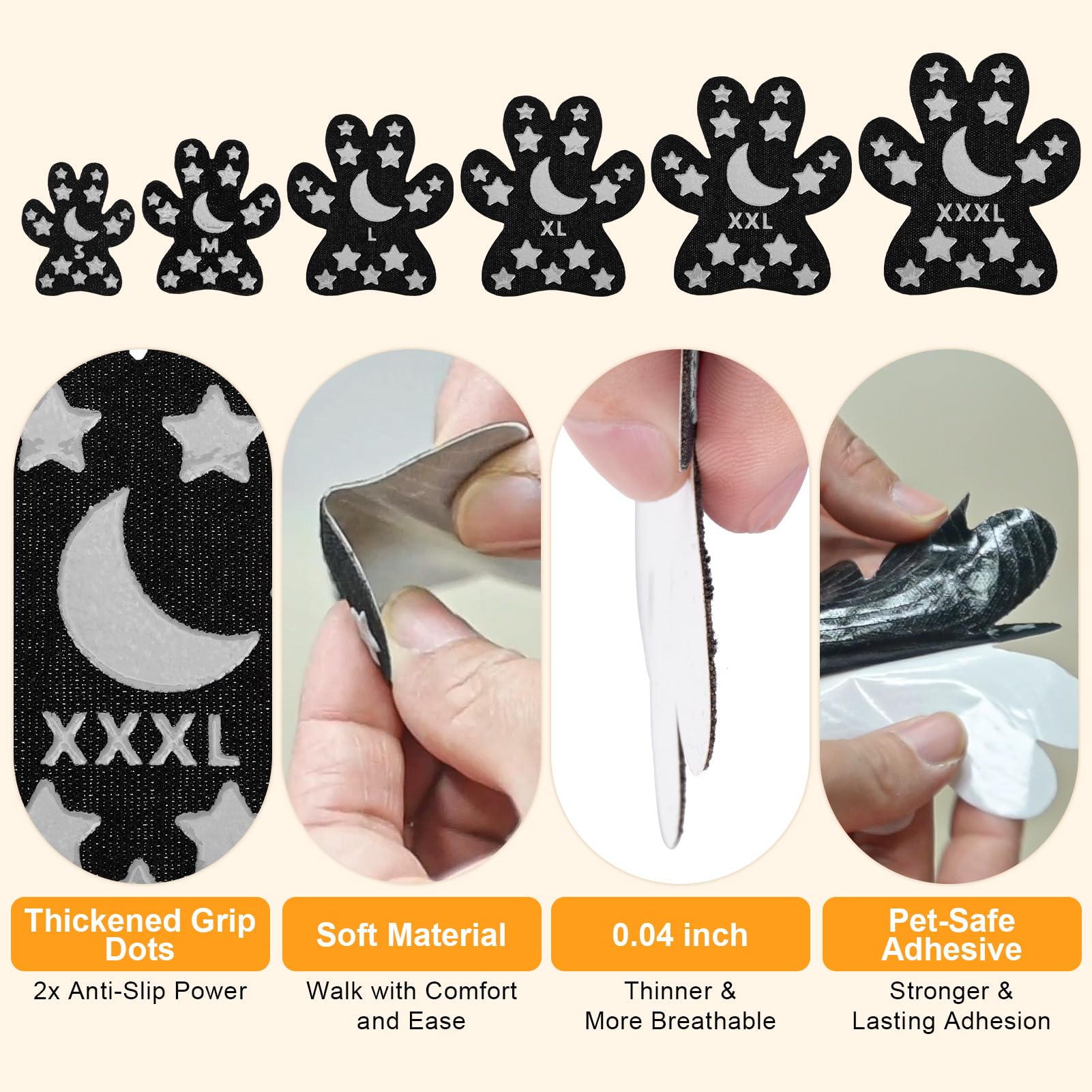 BeautyZoo durable hypoallergenic adhesive keeps pads in place during activity