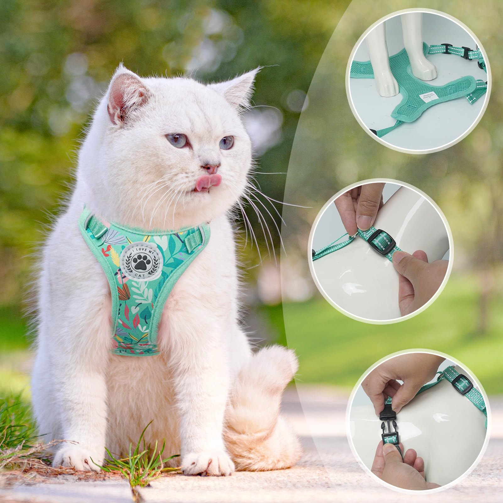 BEAUTYZOO escape-proof-design helps prevent escapes during garden explorations.
