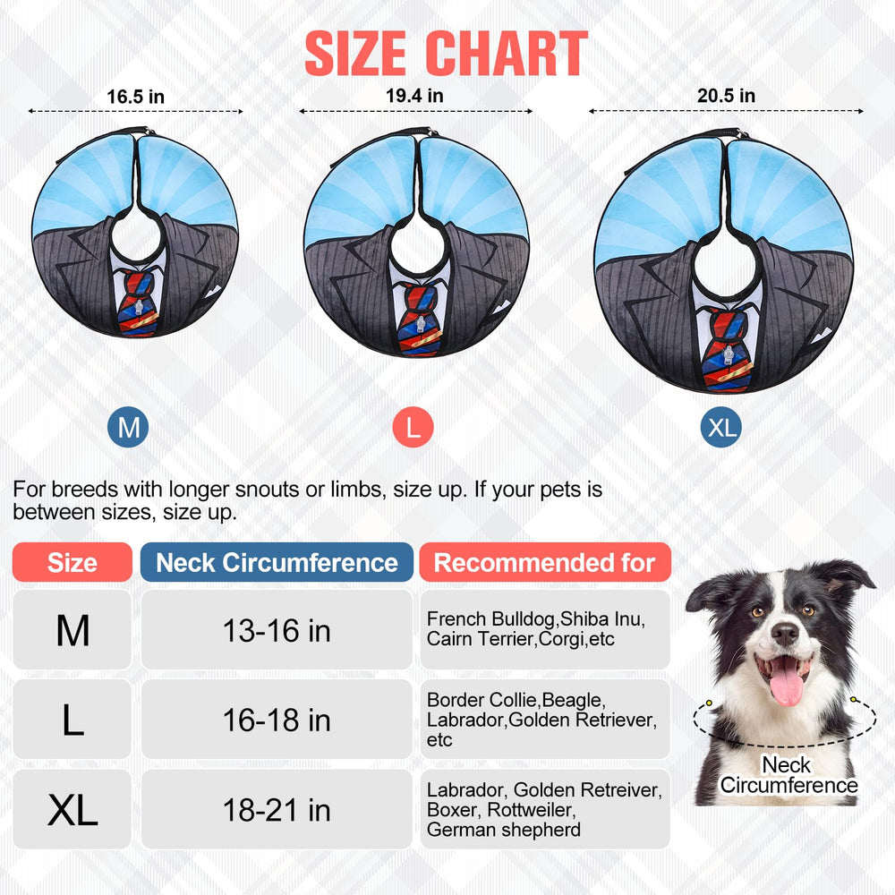 BEAUTYZOO inflatable-donut-collar-closeup highlighting adjustable strap for secure, comfy fit