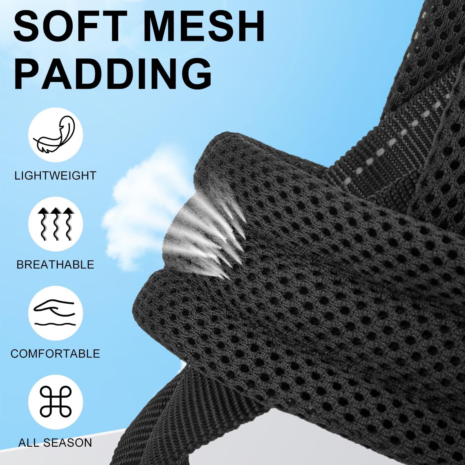BEAUTYZOO 360-swivel leash close-up highlights tangle-free walking.