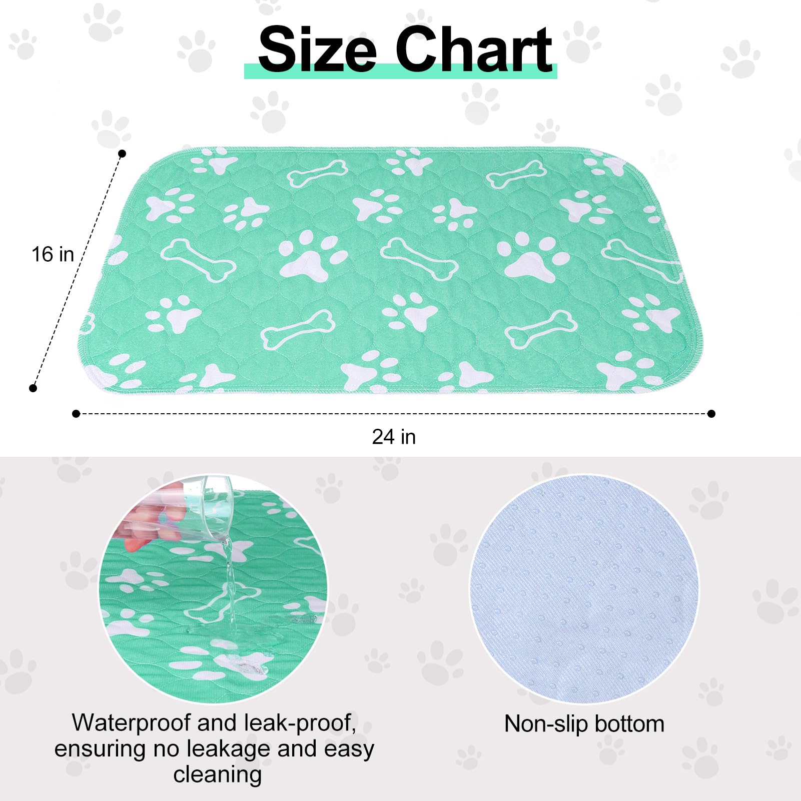 BEAUTYZOO machine-washable and quick-drying for reusable use.