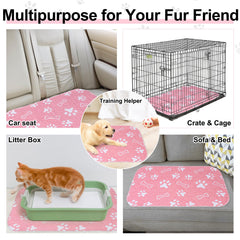 BEAUTYZOO multipurpose dog pee pad in various uses for crates, travel, and playpens.