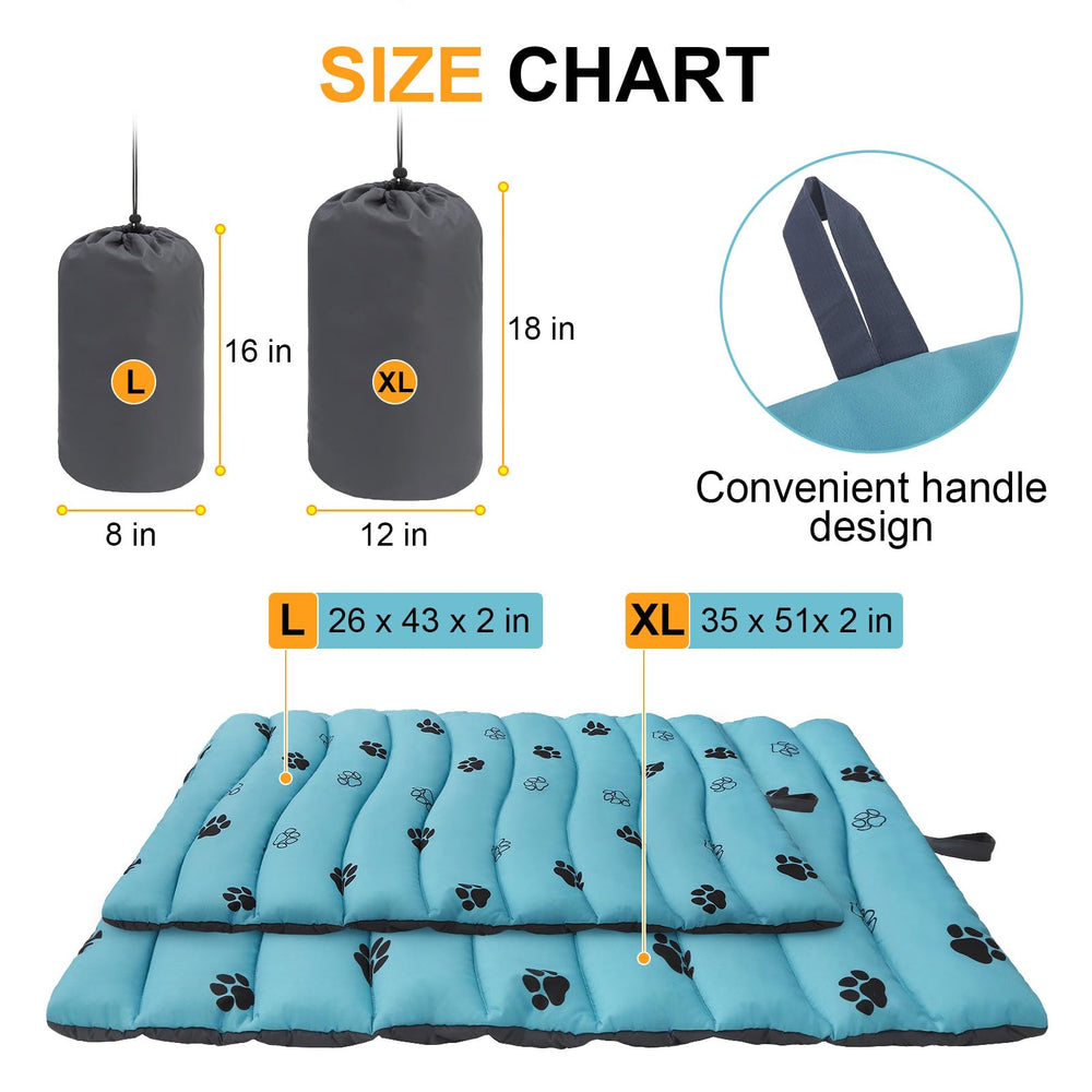 BEAUTYZOO Outdoor Dog Bed uses scratch-resistant Oxford fabric that resists wear.