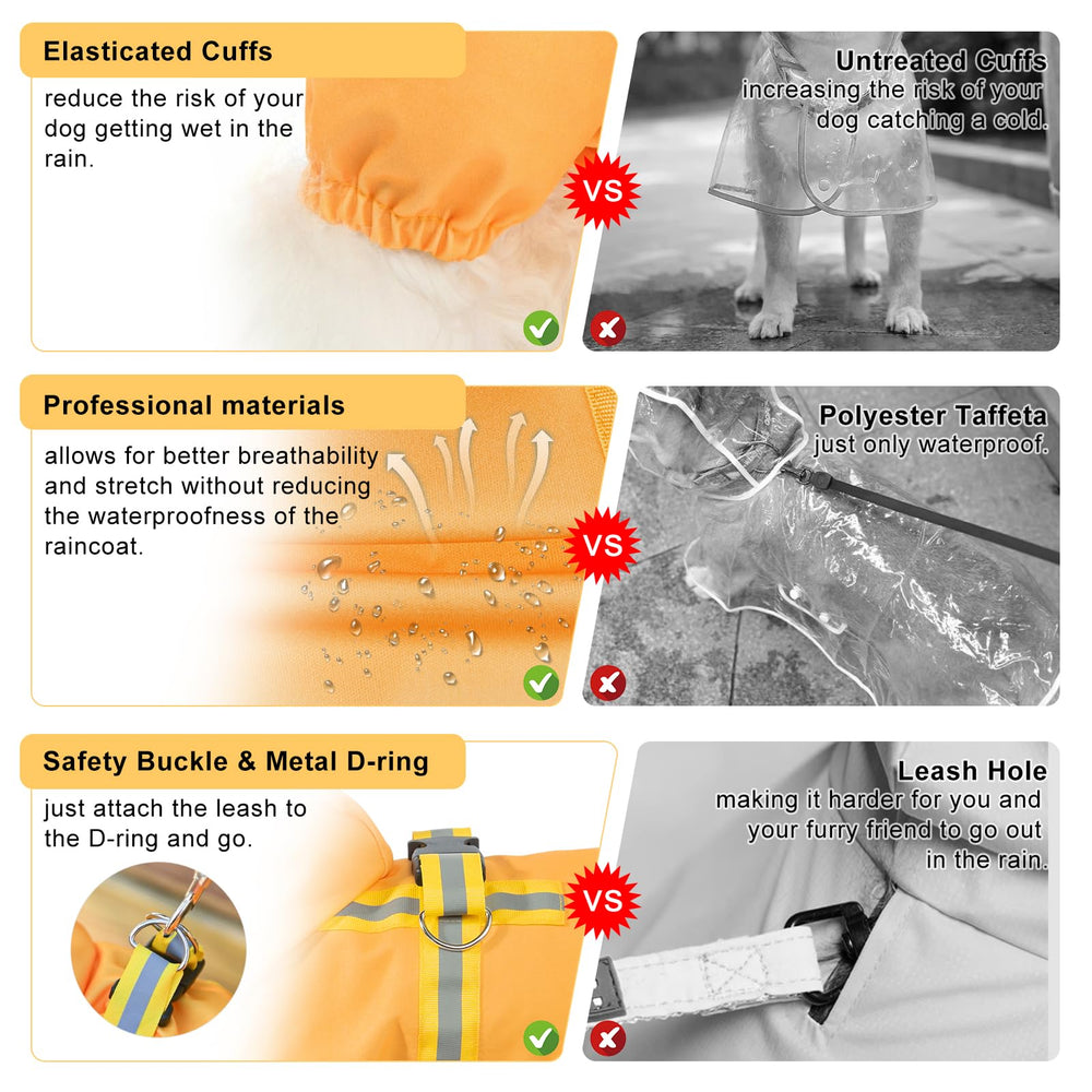 BEAUTYZOO packable design demonstrates portable rainwear you can store between trips