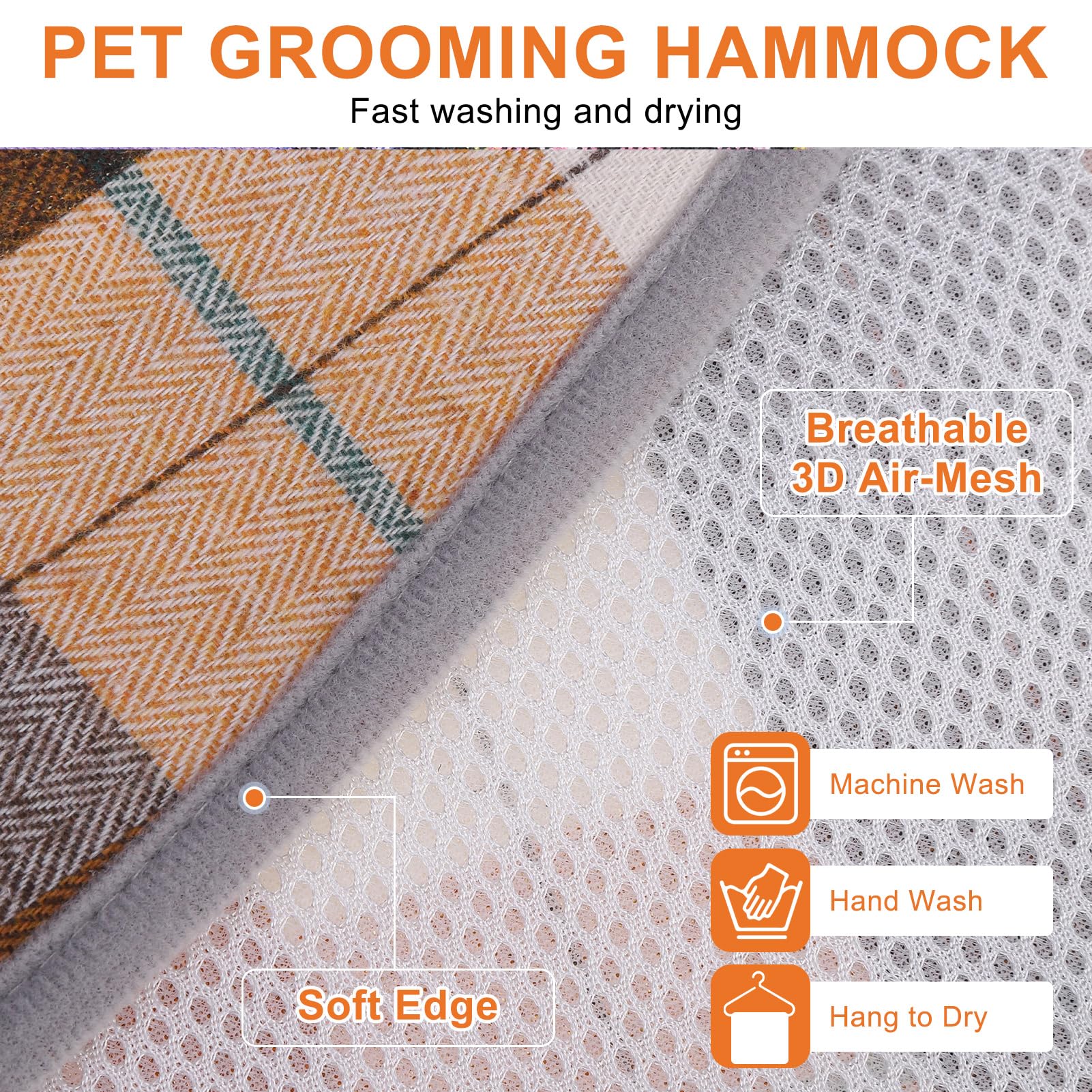 BEAUTYZOO professional grooming tools kit includes carabiners, nail clippers, file, and steel comb