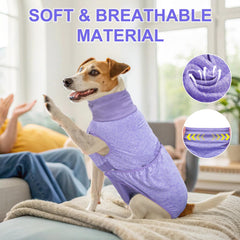 BEAUTYZOO Recovery Suit in use demonstrates flexible movement with no cone