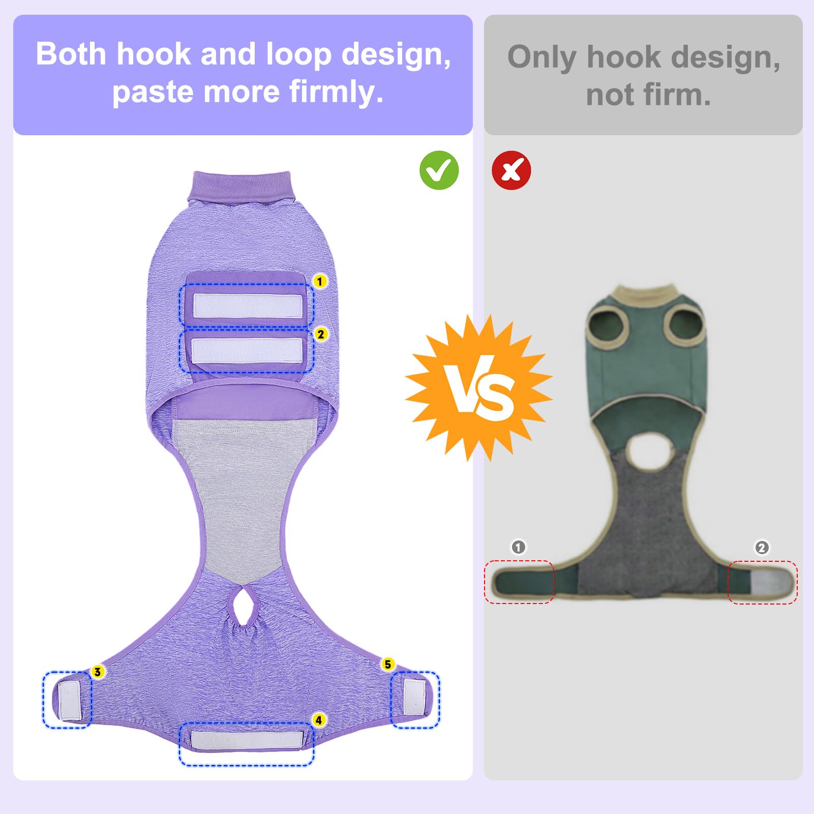 BEAUTYZOO Recovery Suit size chart confirms six sizes for fit