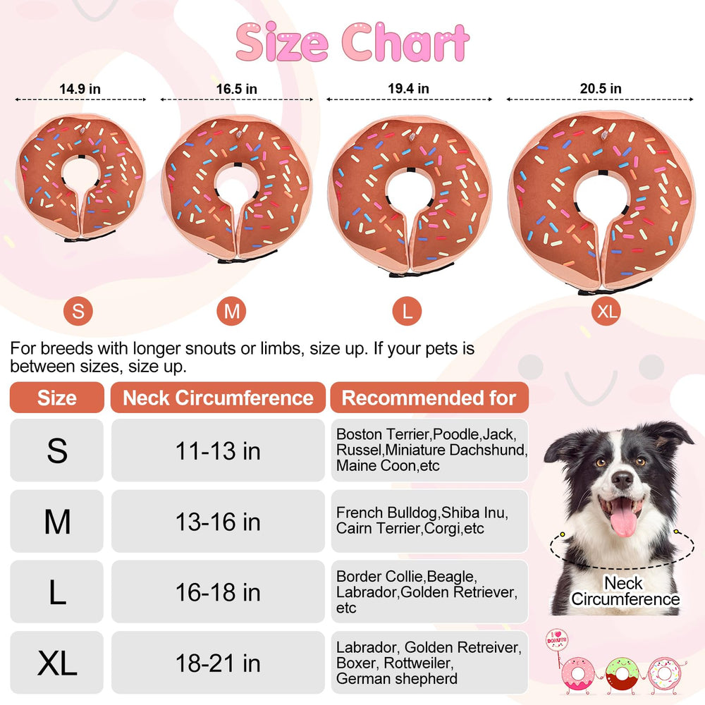 BEAUTYZOO size L neck measurement guide showing 16-18 inch range.