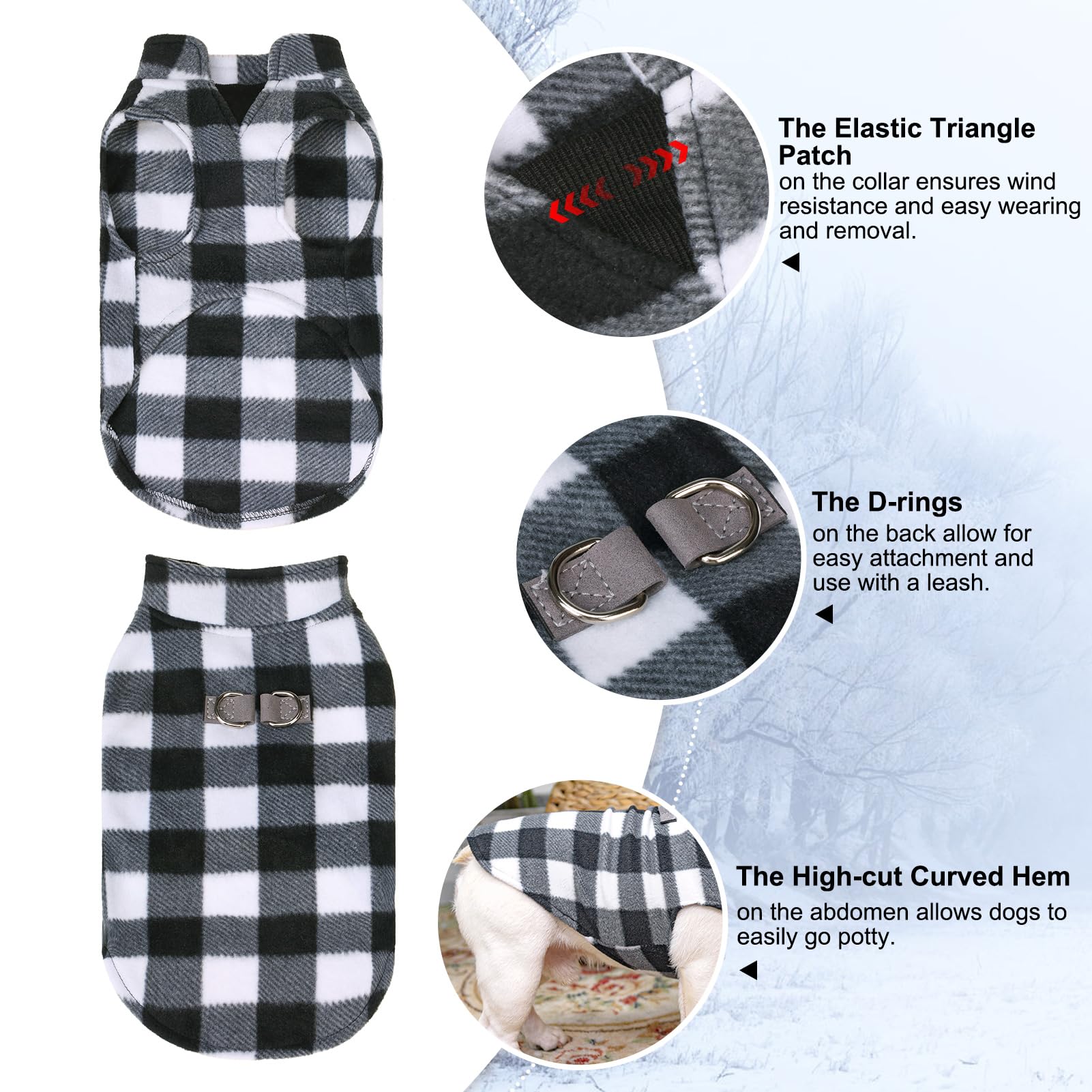 BEAUTYZOO XS size chest measurement guide illustration showing fit guidance