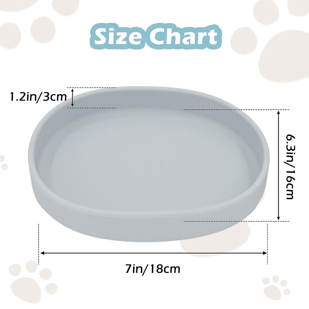 Bebeibon modern gray bowls on display for stylish pet feeding area.