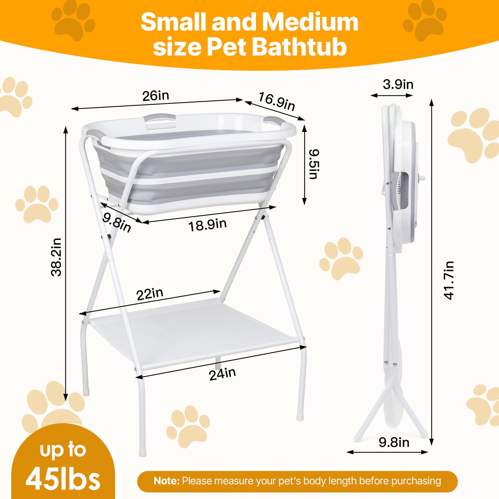 BEBEROAD PETS soft-scrubber attachment provides gentle cleaning during bath time