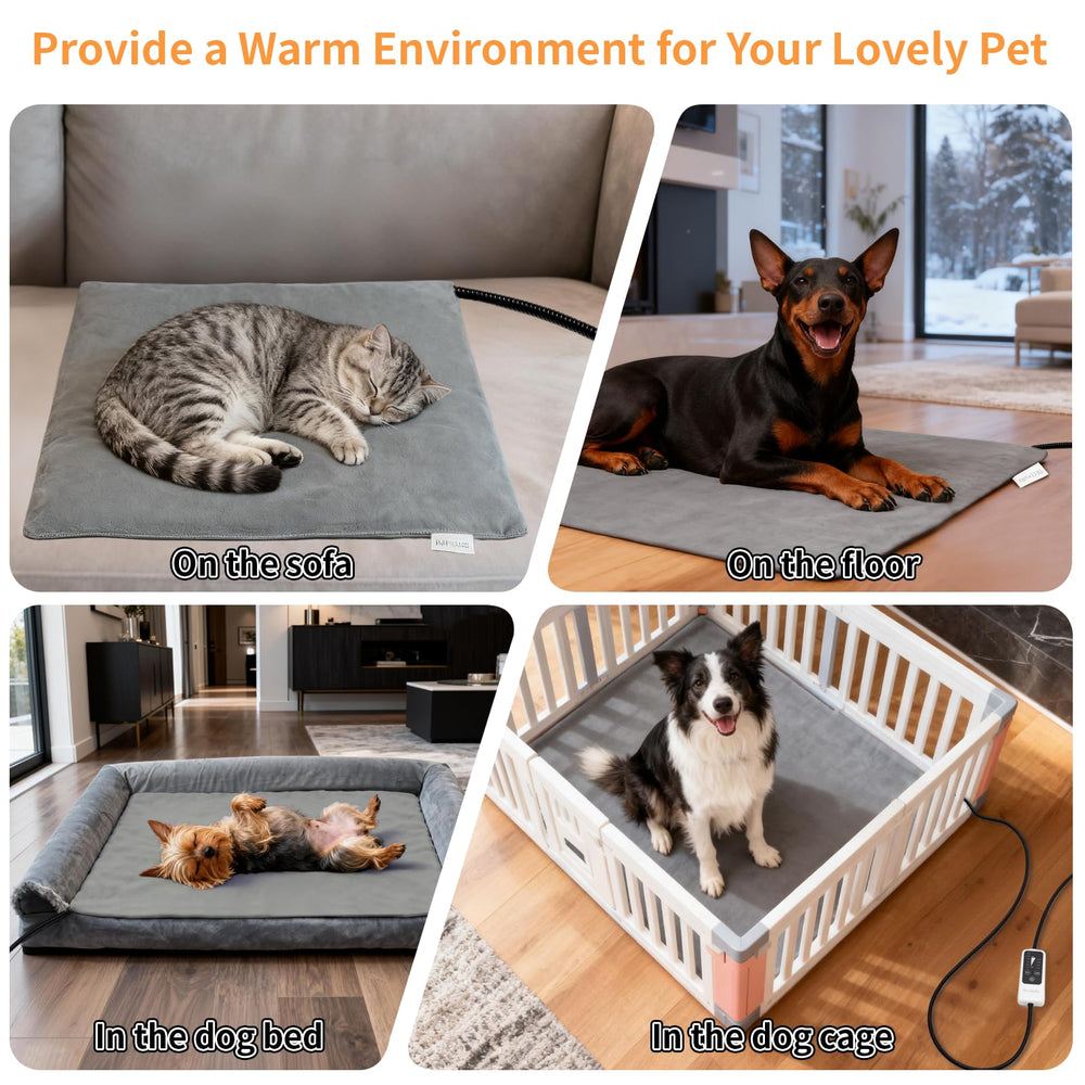 BECEMURU heating pad safety features with internal sensor preventing overheating