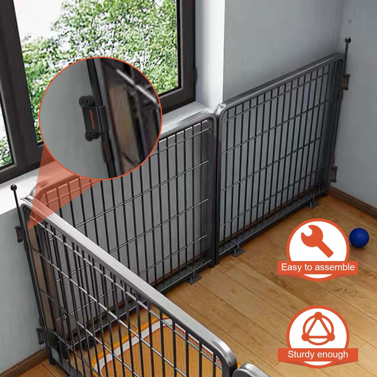 Bechandy portable-easy-take-down enables quick relocation of play areas