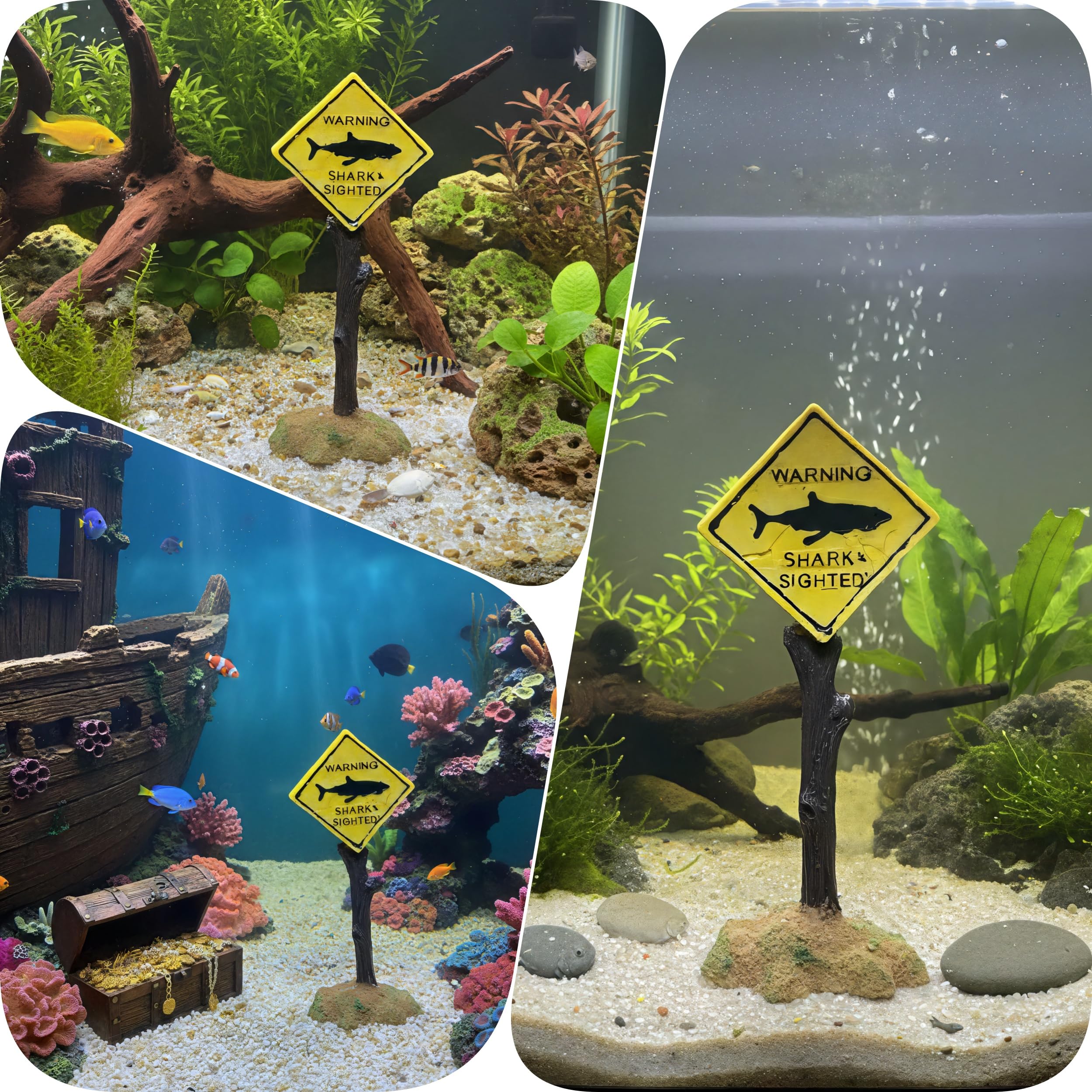 BechKCpro shark sign saves cleaning time during water changes