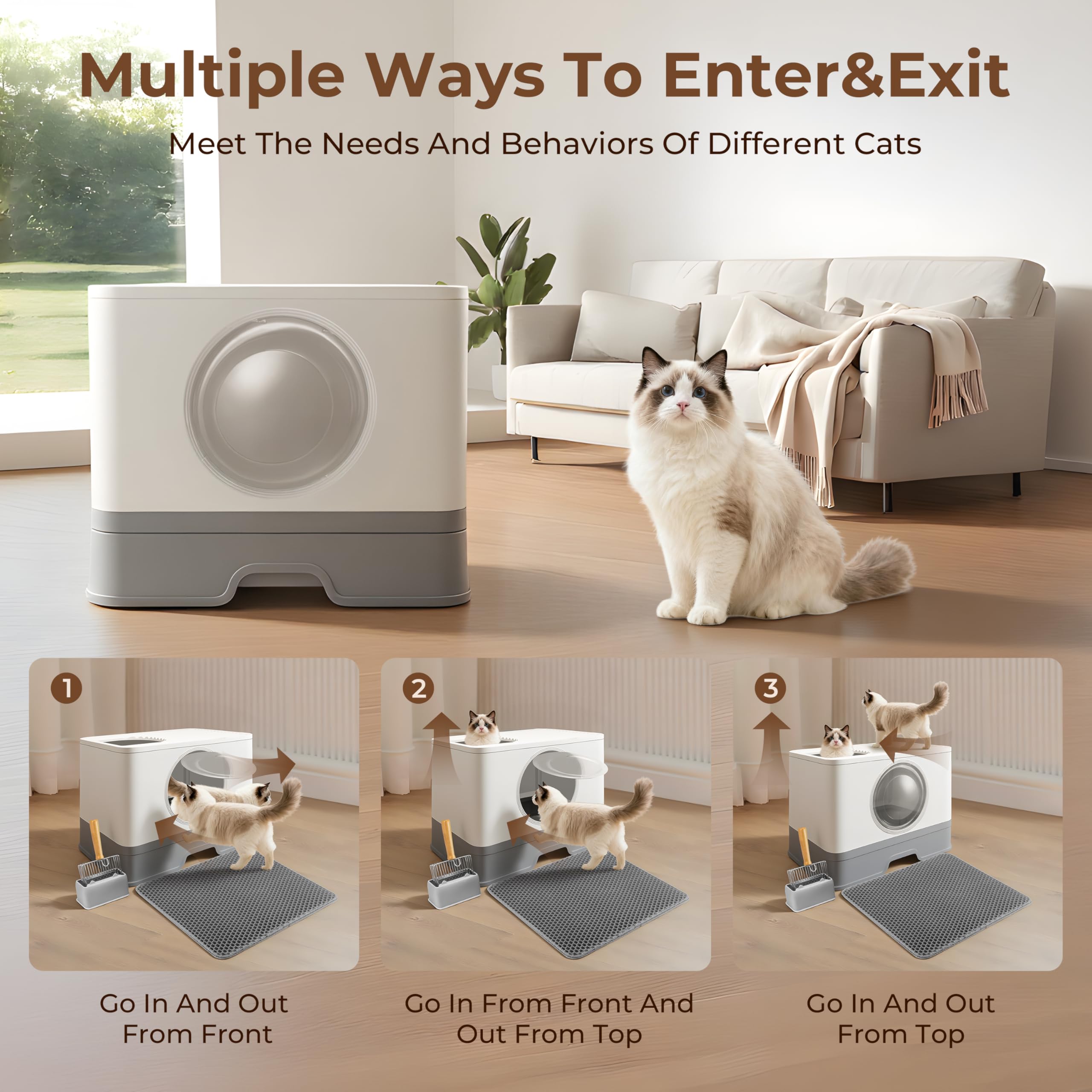 BeComfee anti-leakage design minimizes messes from digging and accidents.