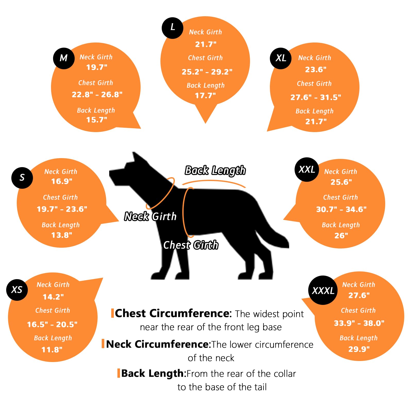 BECROWM dog coat extended belly coverage protects while potty breaks