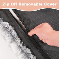 Bedfolks non-slip bottom keeps the bed in place for safe lounging