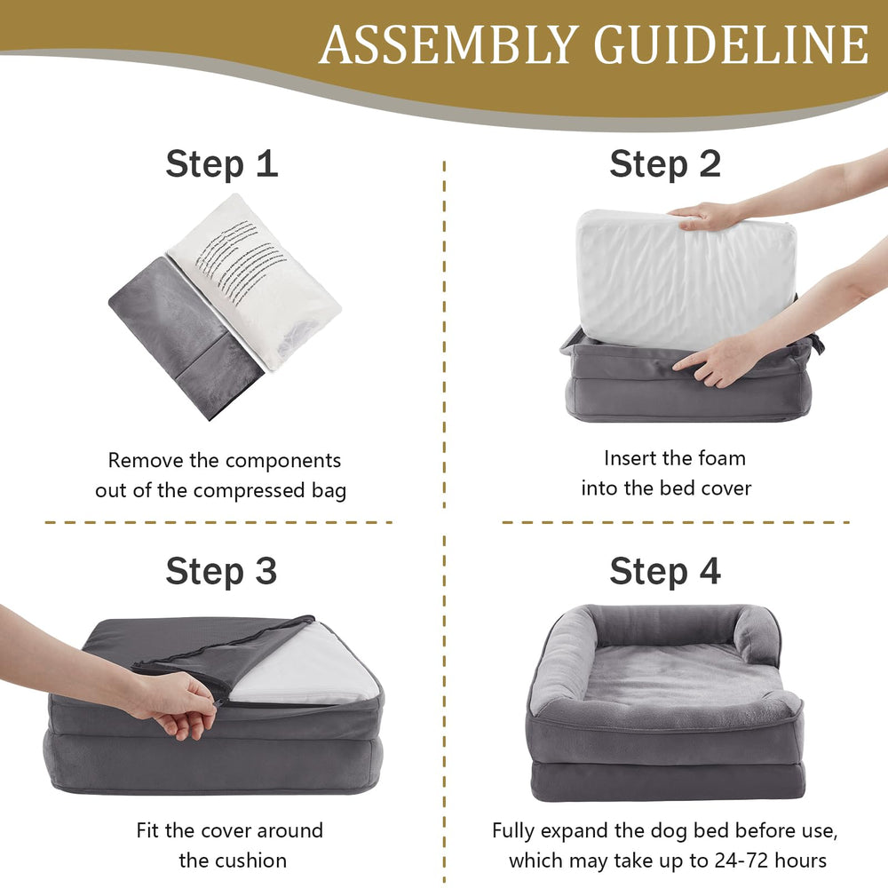 Bedfolks non-slip bottom stabilizes bed during playful pawing and stretching.