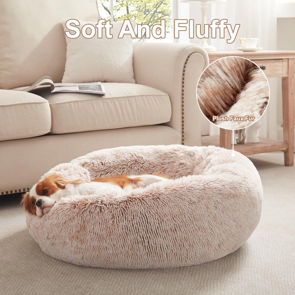 BedStill donut bed removable cover simplifies cleaning and maintenance.