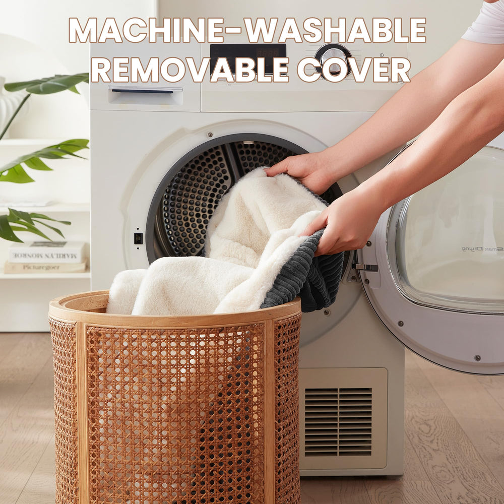 BedStill removable cover enables easy machine washing for cleanup