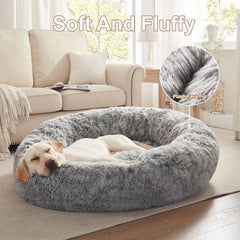 BedStill non-slip base keeps the XL bed stable on slick floors.