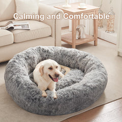 BedStill plush faux fur close-up shows soft, cozy texture for restful naps.