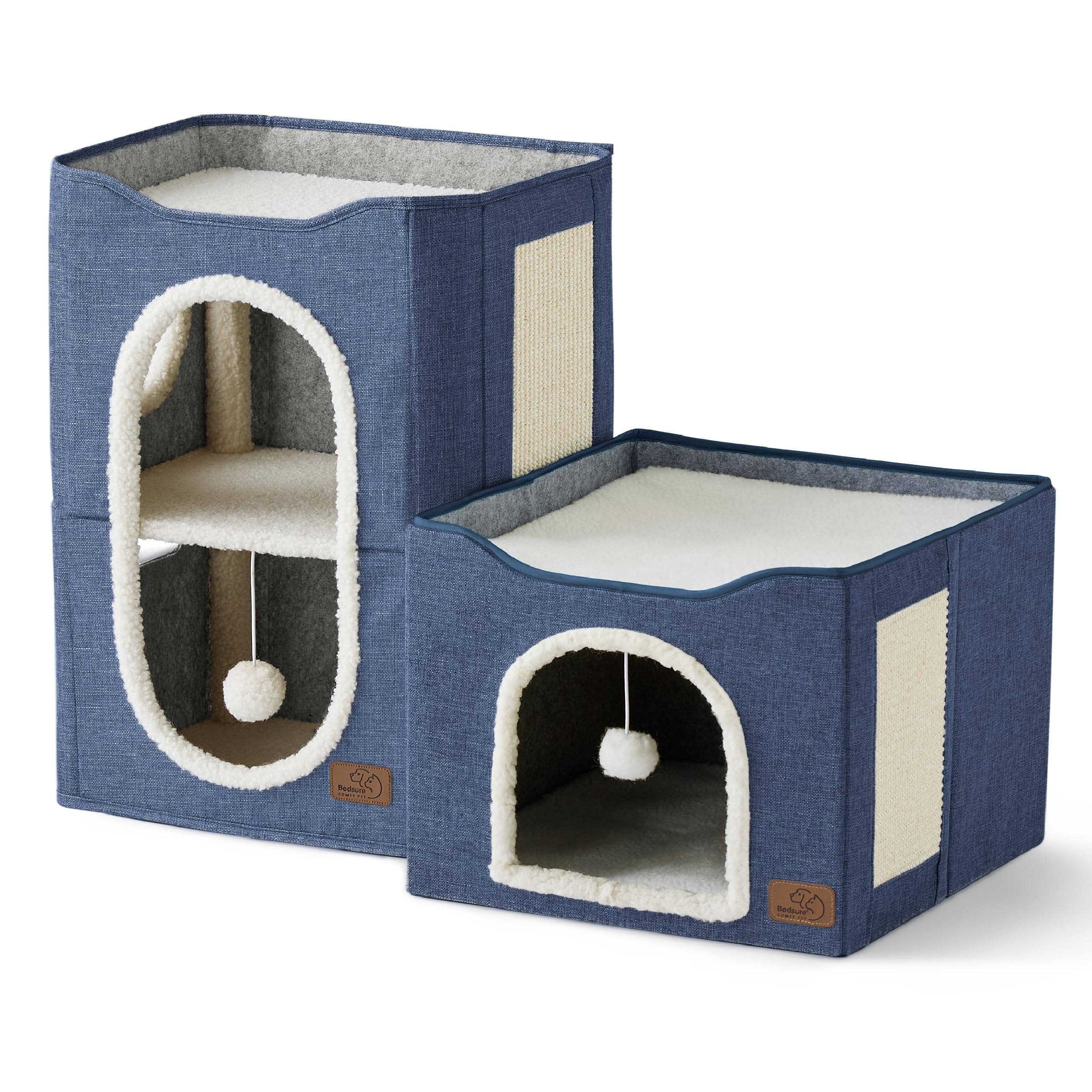 Bedsure 2 Story Cat House – easy assembly and quick cleaning.