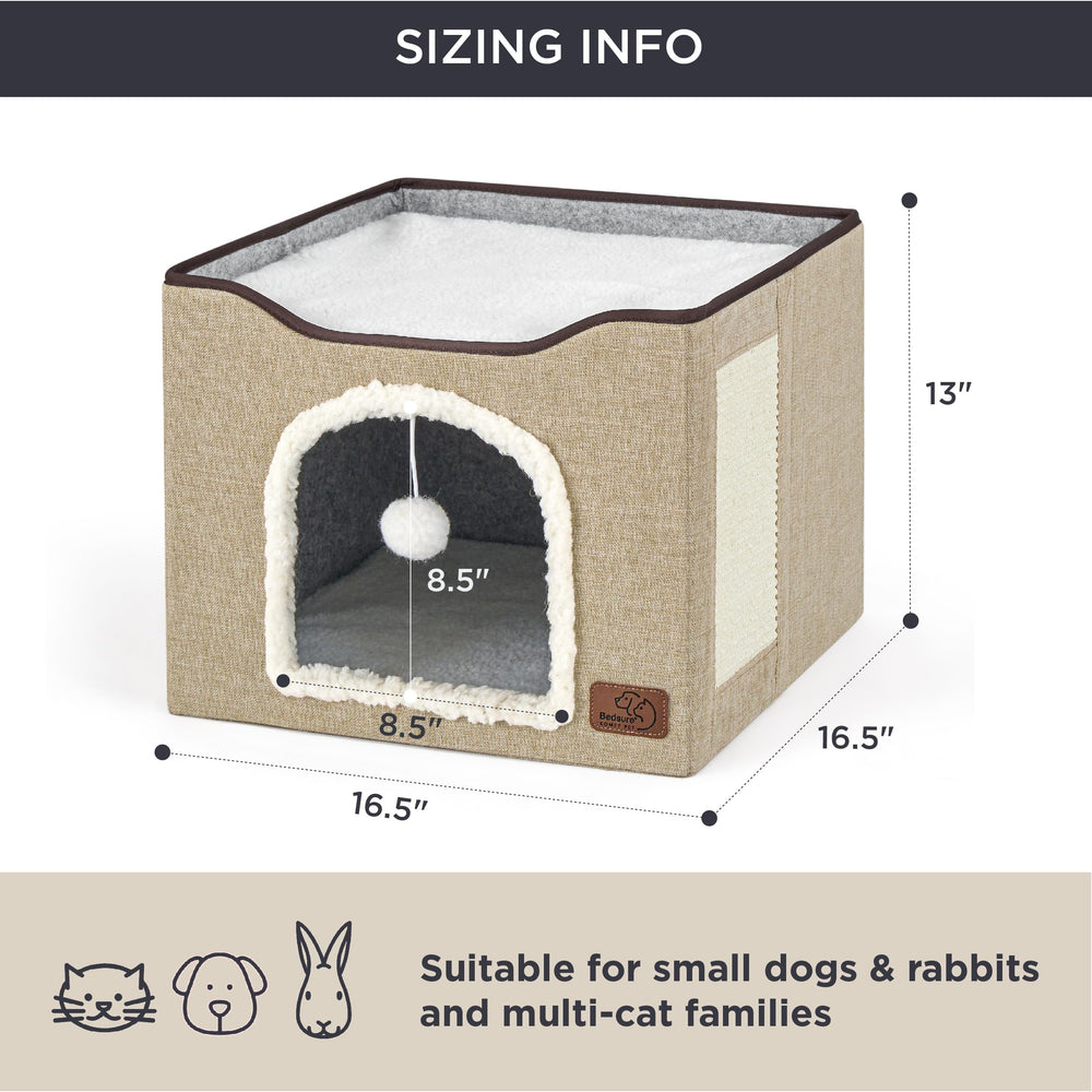 Bedsure MDF construction highlights pet safe materials