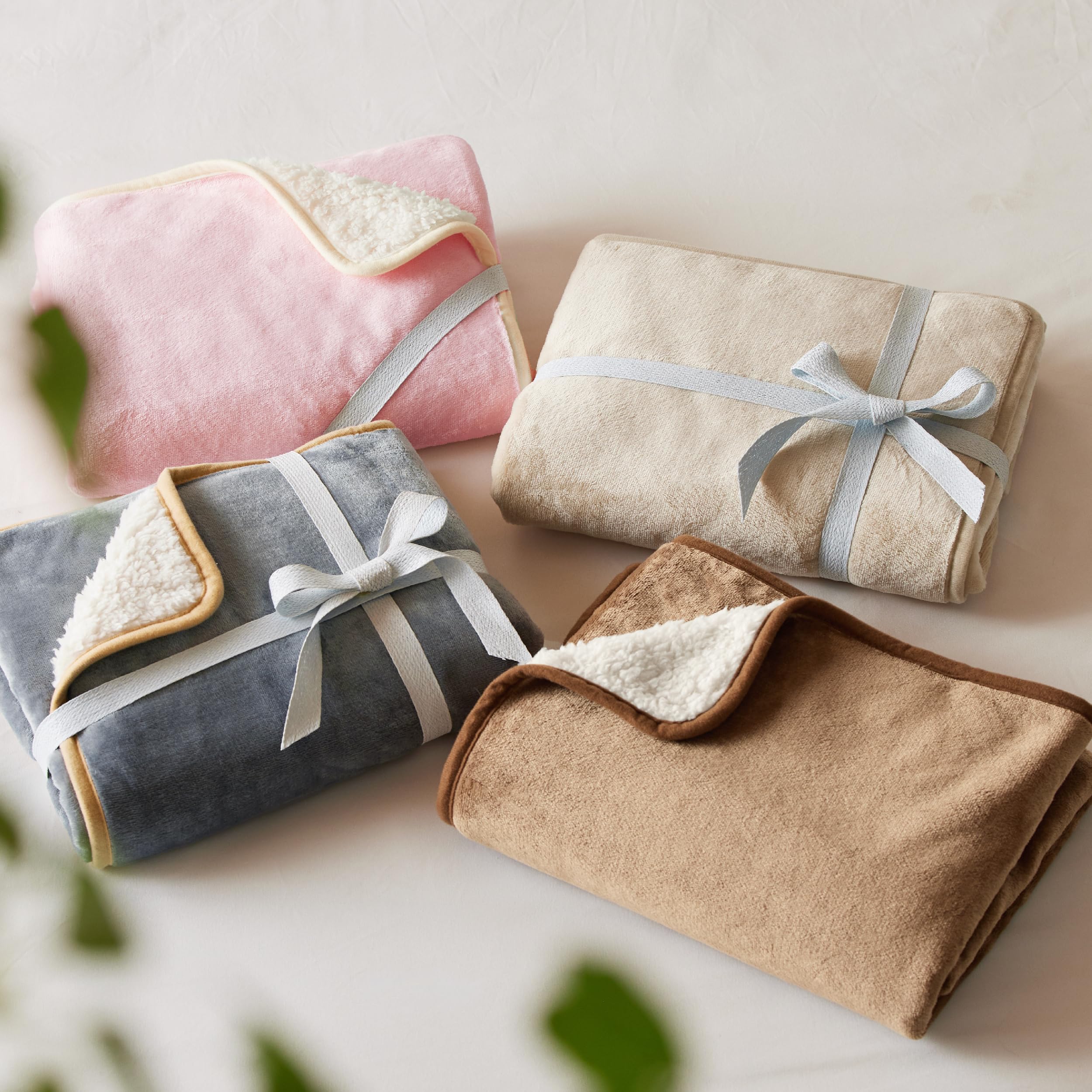 Bedsure cat blanket cream color complements modern living spaces