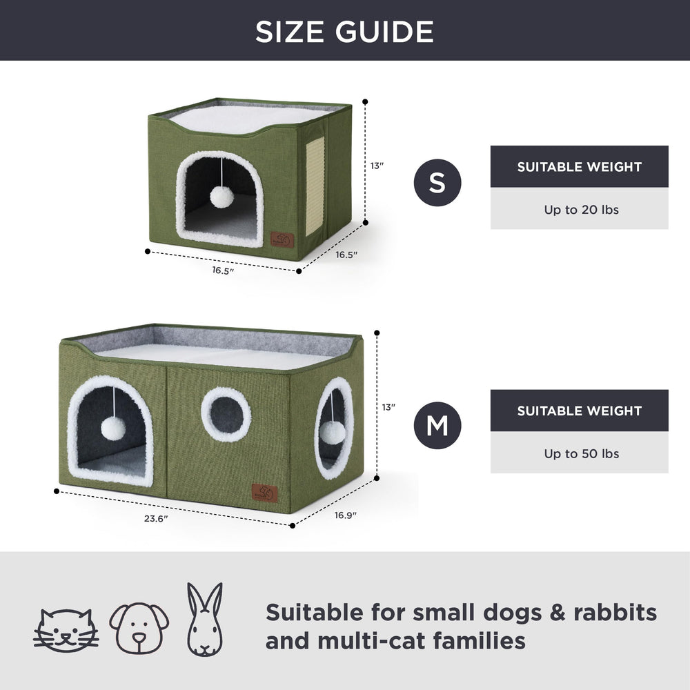 Bedsure cat interaction hole enhances bonding moments.